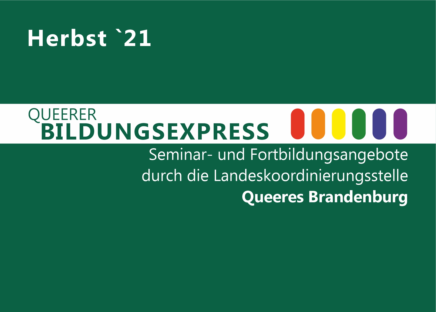 Bildungsexpress Herbst 21